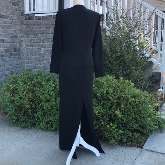 Size 6 Ever Beauty Vintage Black Dress & Jacket - Picture 5 of 8